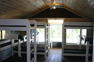 Bunkhouse interior